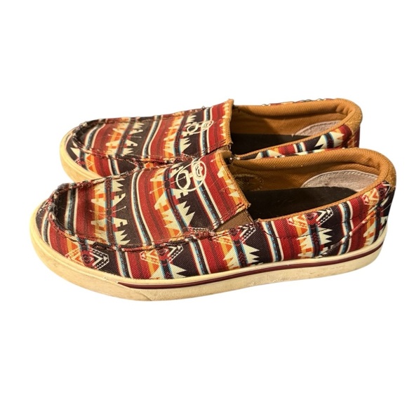 Hooey Twisted X Mens Aztec Casual slip on Shoes Sneakers Size 10M - Picture 4 of 10